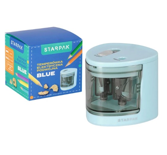 Temperówka elektryczna B/0 niebieska STK 470857 Starpak
